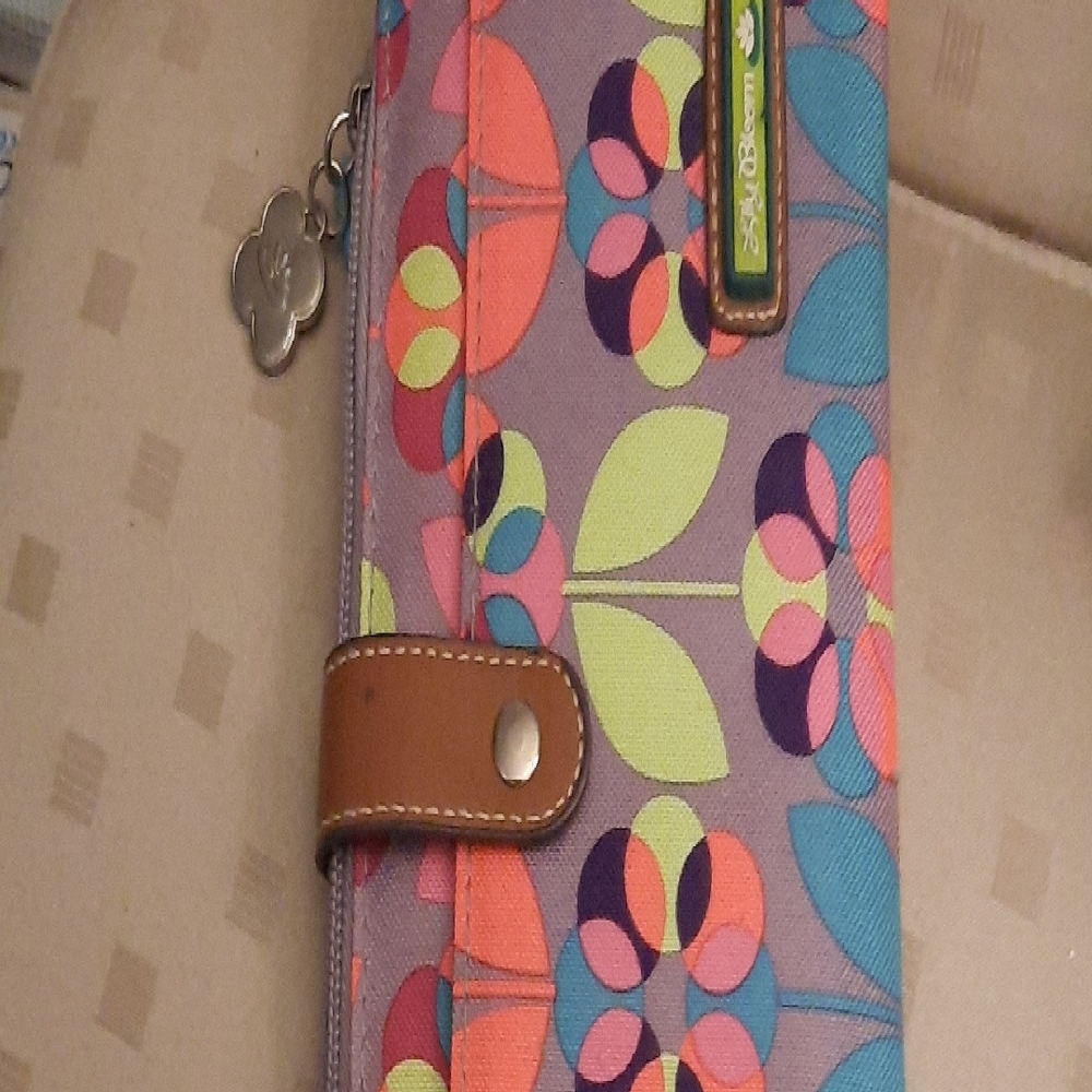 Lily Bloom Multicolor Floral Wallet
